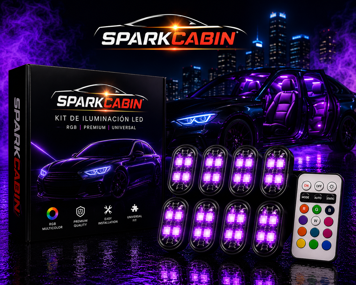 SparkCabin - RGB Ambient Lighting Kit for cars