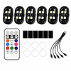 SparkCabin Premium RGB Ambient Lighting Kit — full kit with remote and accessories